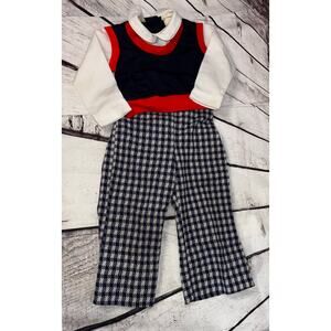 Vintage Thomas baby toddler two-piece outfit sweater and pants (size 2)